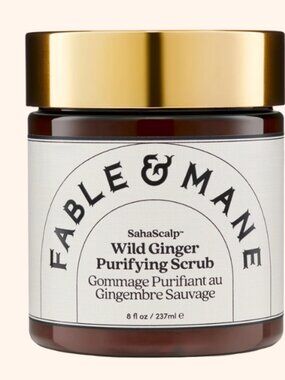Fable and Mane SahaScalp Wild Ginger purifying scrub